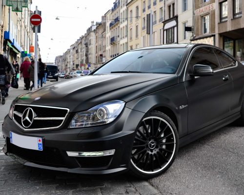 Mercedes-Benz C63 AMG (2014) Test