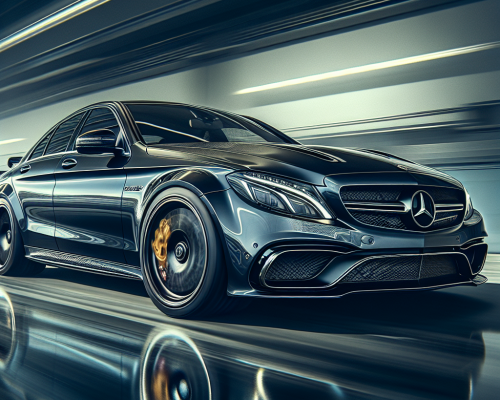 Mercedes-Benz C63 AMG (2012) Test