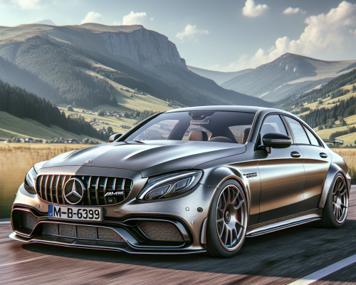 Mercedes-Benz C63 AMG (2015) Test